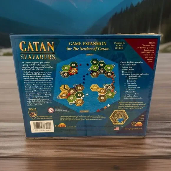 Catan Seafarers Board Game Expansion Mayfair 3063 Sealed 4th Edition - Picture 2 of 6